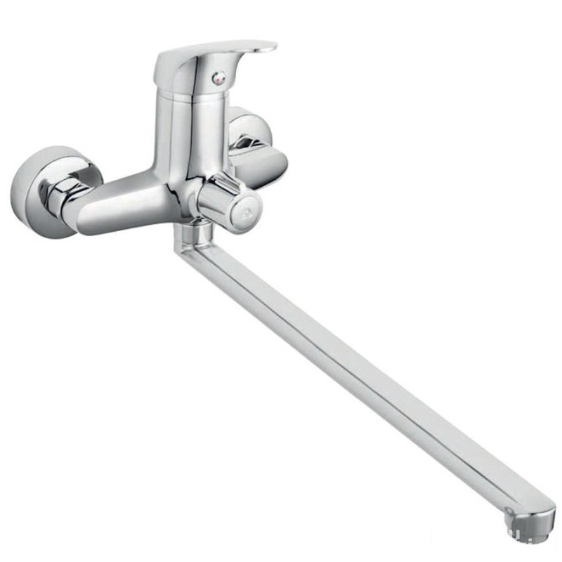 Bateria wannowa z wylewką 350mm bez zestawu natryskowego, chrom Ferro One Ferro (BFO5A)