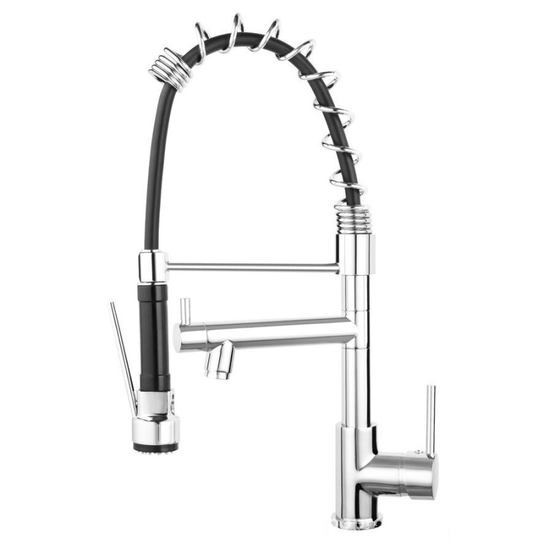 Bateria zlewozmywakowa multifunkcyjna, chrom F-master Ferro (BFE41)
