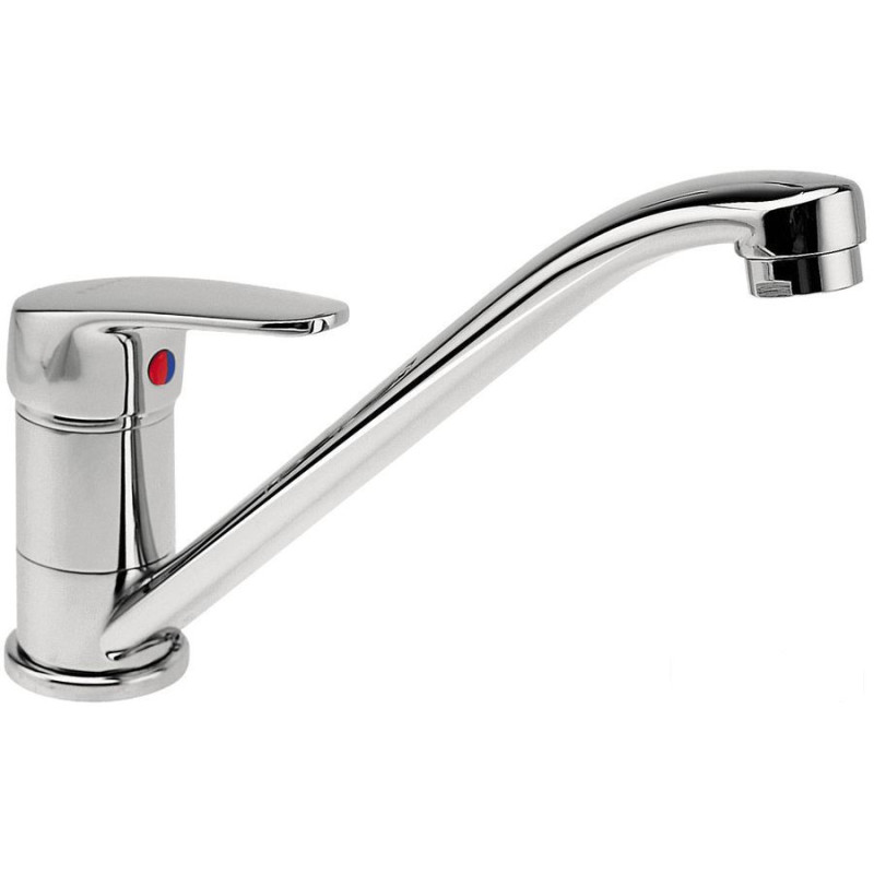 Bateria zlewozmywakowa stojąca, chrom Smile Ferro (BSM4)