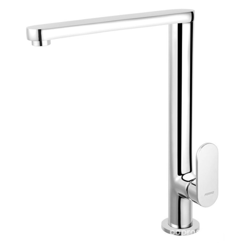 Bateria zlewozmywakowa stojąca, regulator Cold Start, chrom Rapsody Ferro (BRY4)