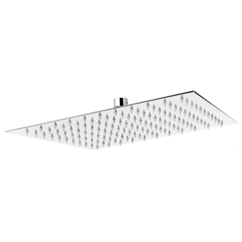 Deszczownica kwadratowa Slim, 30cm, metal, chrom Slim Ferro (DSN08)