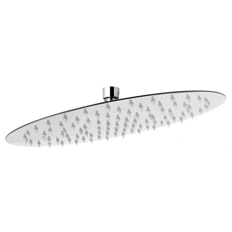 Deszczownica okrągła Slim, 30cm, metal, chrom Slim Ferro (DSN07)