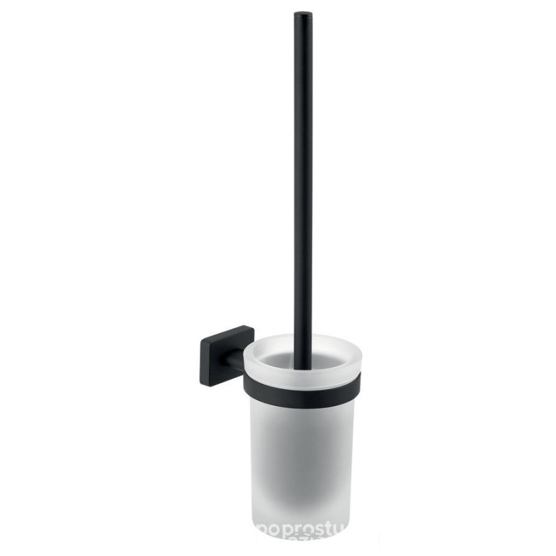 GRETA szczotka do WC, czarny mat Greta Black Ferro (AGR14BL)