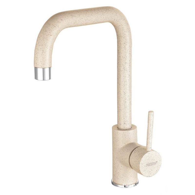 Bateria zlewozmywakowa, wylewka L, piasek Freya Ferro (BFR42S)