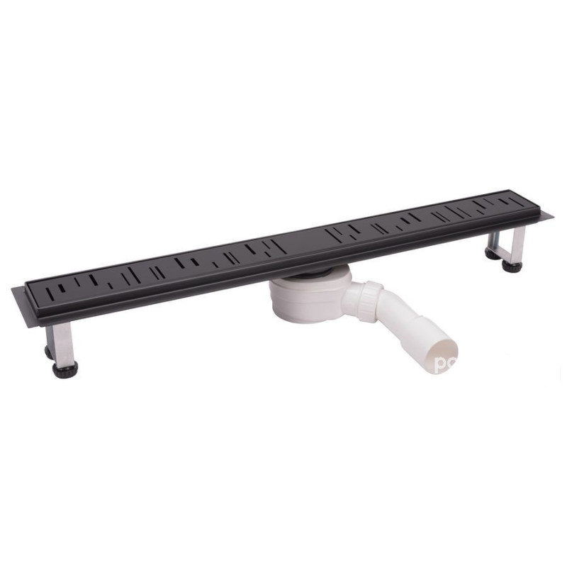 Odpływ liniowy 70cm, czarny Ora Ferro (OL1-70-BL)
