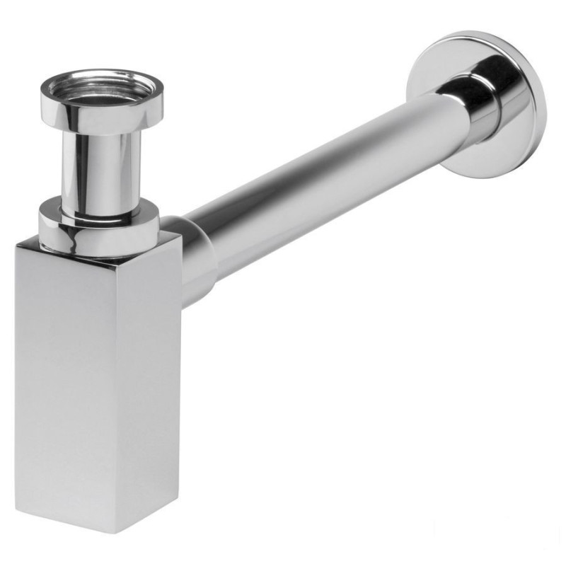 Syfon 5/4", chrom Quadro Ferro (S280)