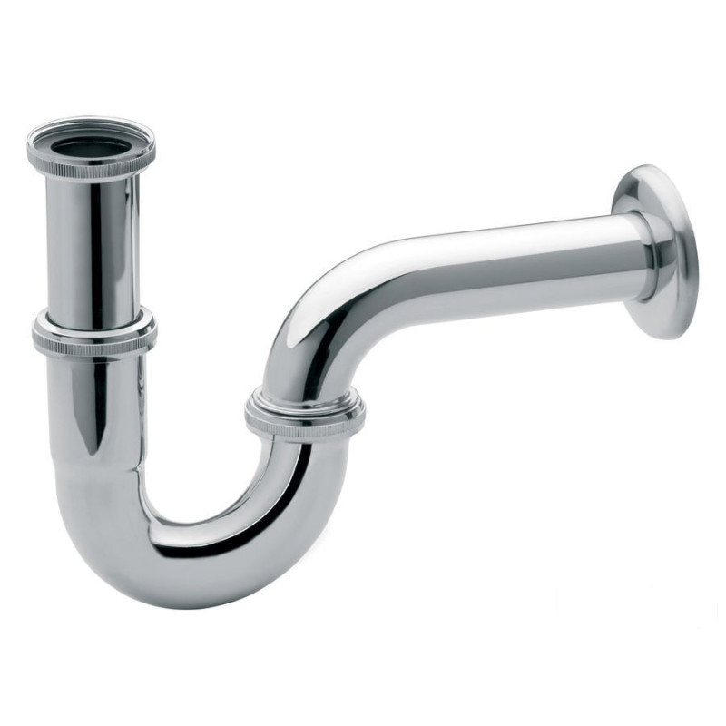 Syfon rurowy 5/4", chrom Ferro (S281)