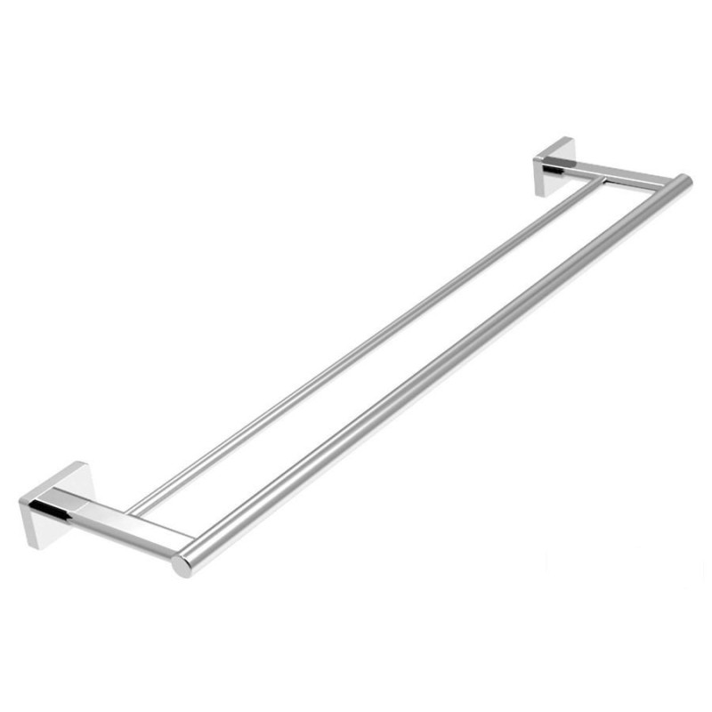 Wieszak na ręcznik podwójny 600mm, chrom Greta Ferro (AGR10)