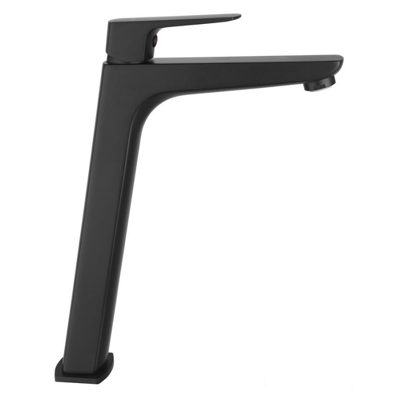 VITTO VL bateria umywalkowa nablatowa, czarna Vitto Black Verdeline Ferro (BVI2LVLBL)