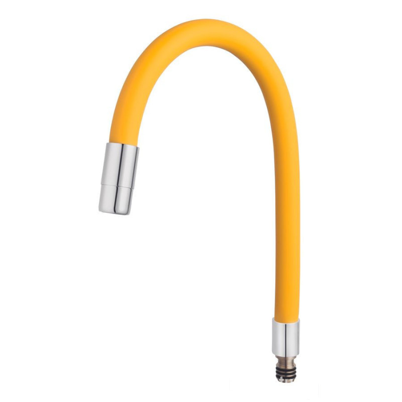 Wylewka Elastico do baterii zlewozmywakowej, cytrynowa Elastico Ferro (W100C-B)