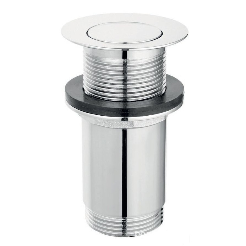 Zawór spustowy bez przelewu, click-clack, 5/4", wysoki, chrom Ferro (S283-WBP-B)