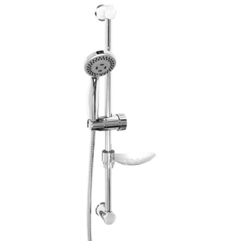 Zestaw natryskowy przesuwny 5-funkcyjny, chrom Evo Ferro (N130B)