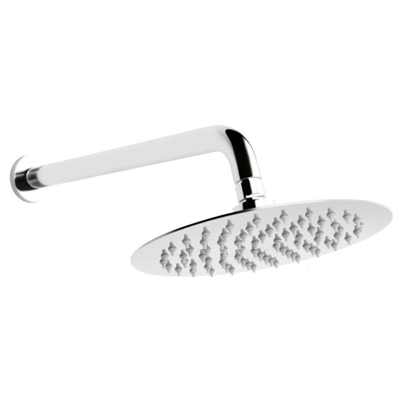 Zestaw natryskowy z deszczownią 200mm slim, chrom Rotondo Ferro (NPT11)