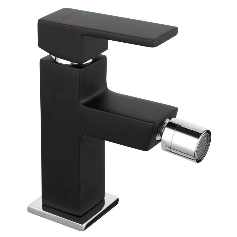 ZICCO bateria bidetowa, czarna Zicco Black Ferro (BZI6BL)