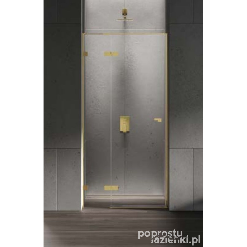 Drzwi wnękowe 120 lewe Eventa Gold Shine New Trendy (EXK-4679)