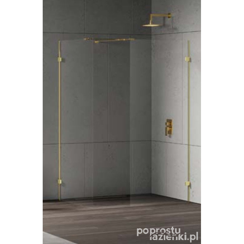 Kabina walk-in 150x100x200 Eventa Gold Shine New Trendy (EXK-4883)