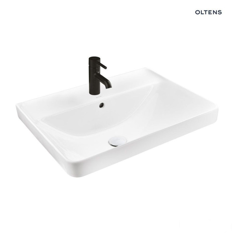 Umywalka 60x47,5 cm wpuszczana z powłoką SmartClean Kolma Oltens (41708000)