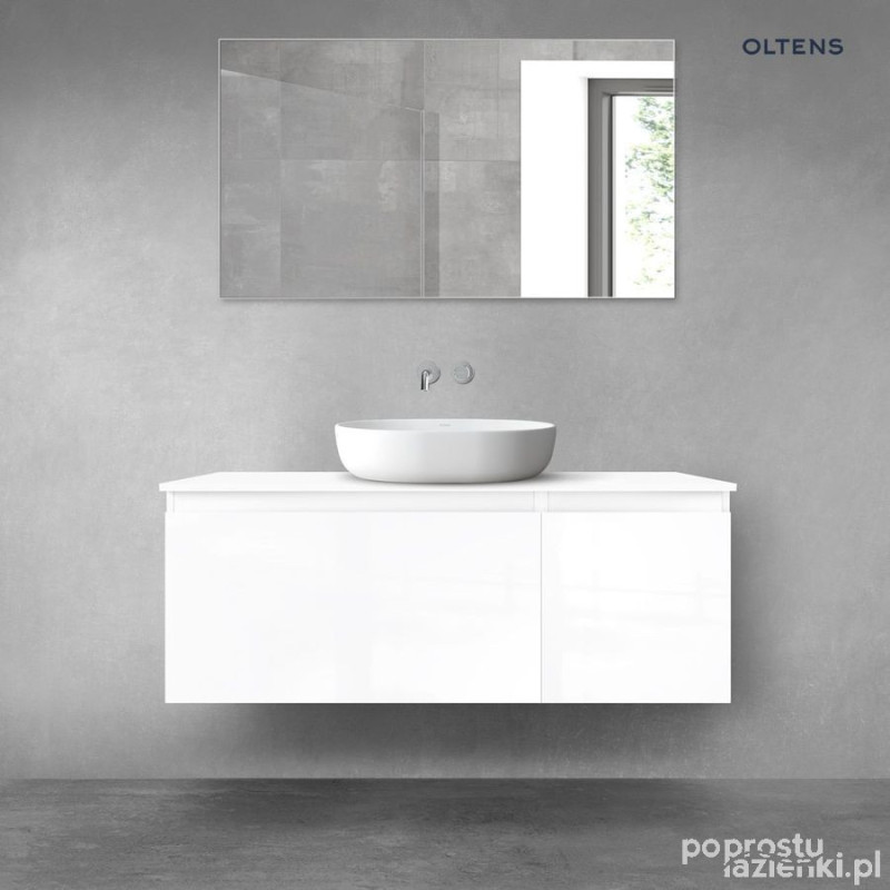 Zestaw mebli łazienkowych 120 cm z blatem Vernal Oltens (68248000)