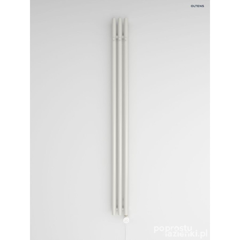 Grzejnik łazienkowy 180x15 cm elektryczny biały Stang (e) Oltens (55111000)