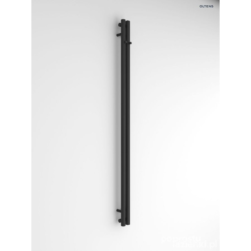 Grzejnik łazienkowy 180x9,5 cm czarny mat Stang Oltens (55010300)