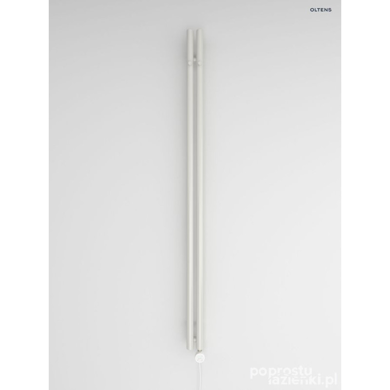 Grzejnik łazienkowy 180x9,5 cm elektryczny biały Stang (e) Oltens (55110000)