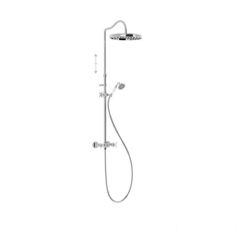 Bateria prysznicowa chrom Clasic Tres (24219101)