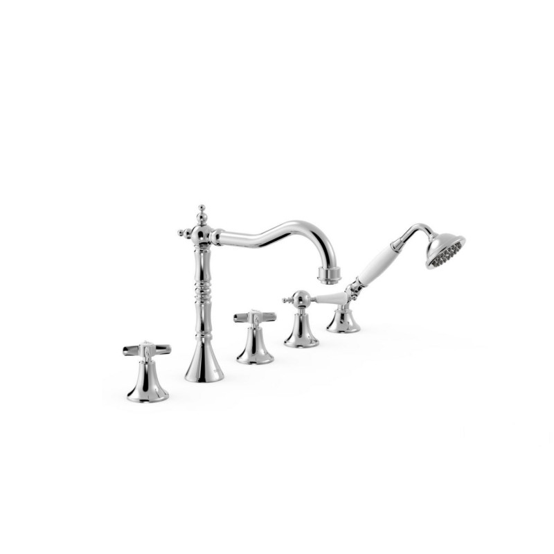 Bateria wannowa chrom Clasic Tres (24214601)