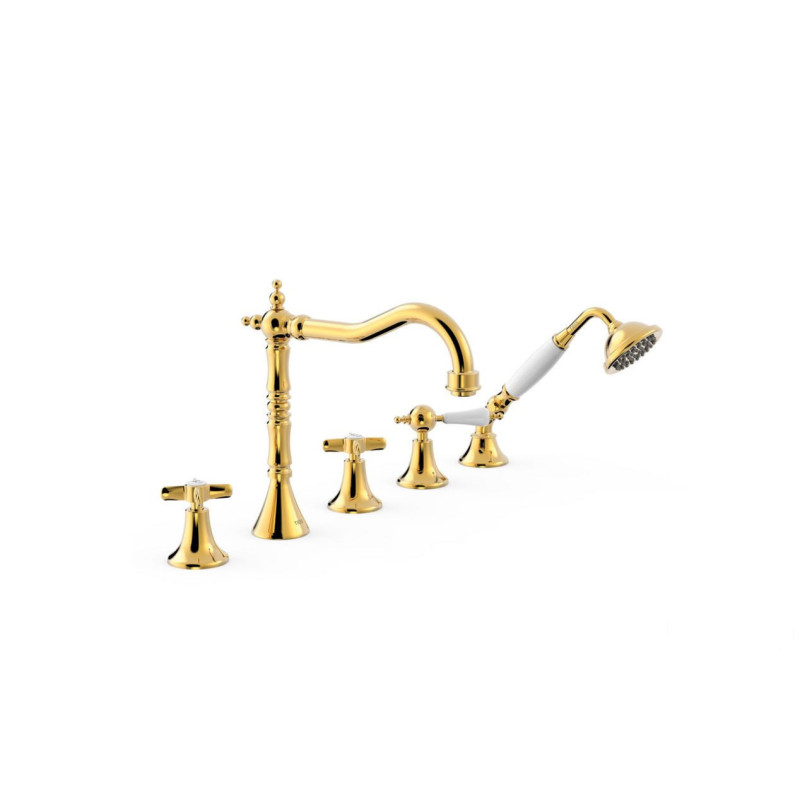 Bateria wannowa złota Clasic Tres (24214601OR)
