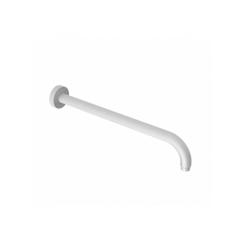 Ramię prysznicowe ścienne 40 cm okrągłe białe Excellent (AREX.3140WH)