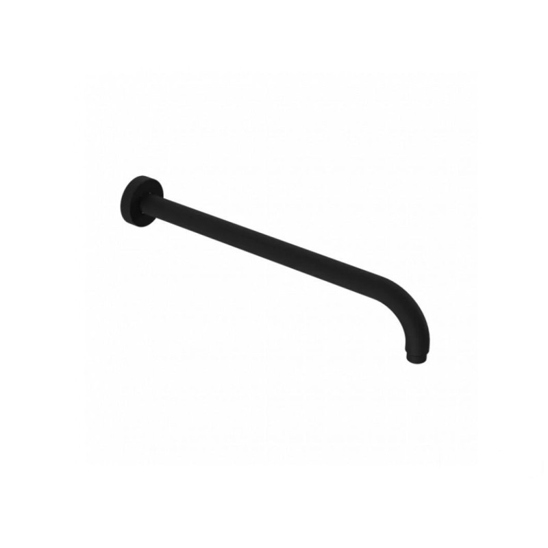 Ramię prysznicowe ścienne 40 cm okrągłe czarny mat Excellent (AREX.3140BL)