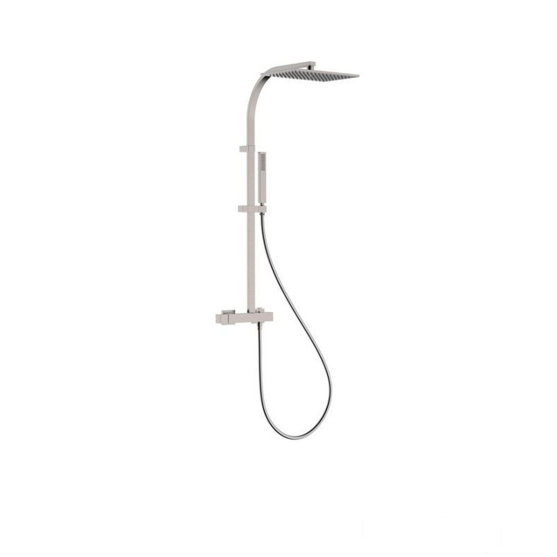Bateria prysznicowa stal Slim Tres (20219101AC)