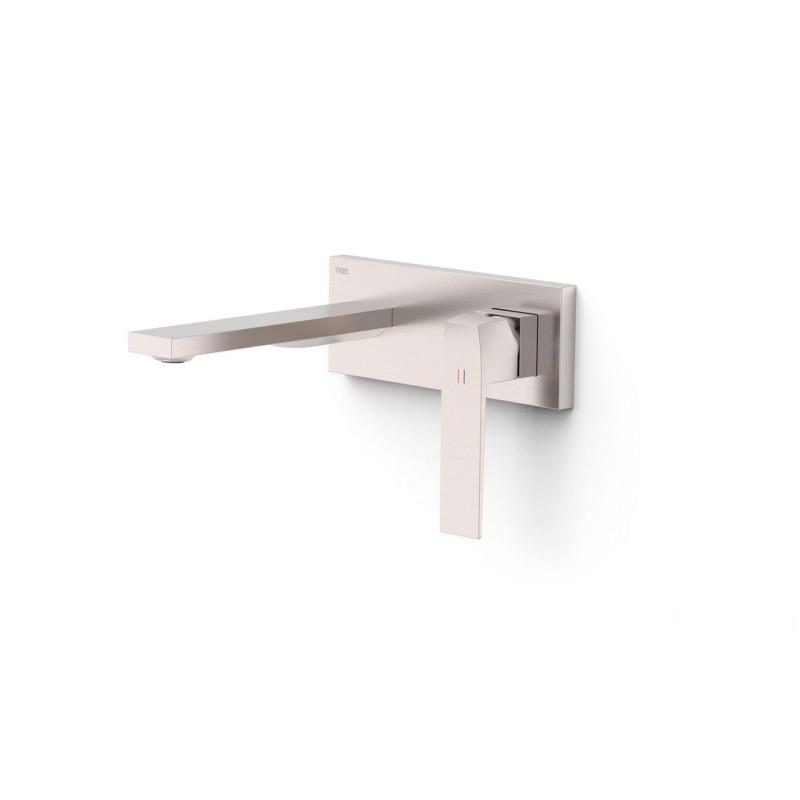 Bateria umywalkowa podtynkowa stal Slim Tres (20230011AC)