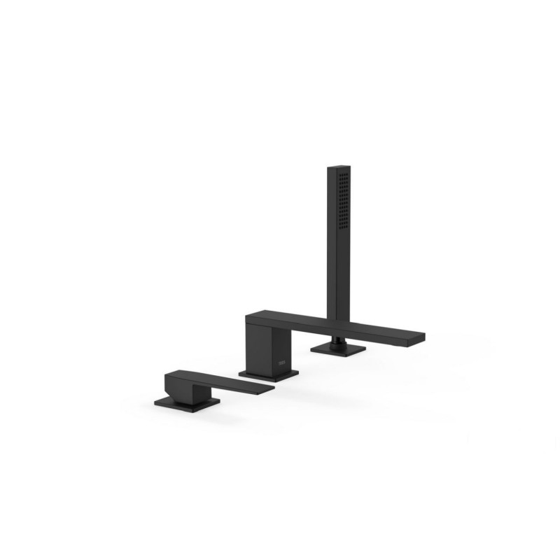 Bateria wannowa czarny mat Slim Tres (20216103NM)
