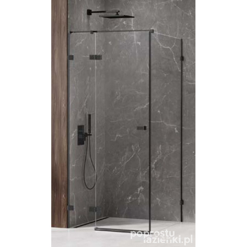 Kabina prostokątna 80x70 Avexa Black XR New Trendy (EXK-6849)