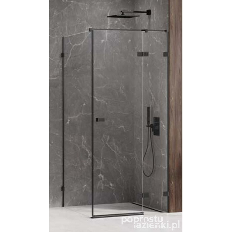 Kabina prostokątna 80x90 Avexa Black XR New Trendy (EXK-6881)