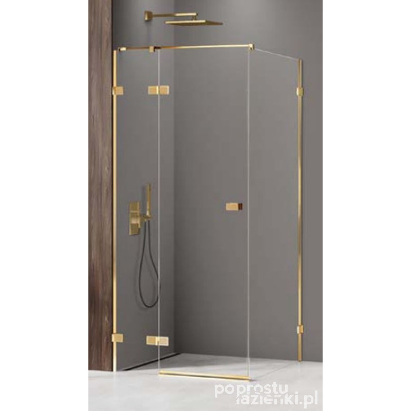 Kabina prostokątna 90x110 Avexa Gold Shine XR New Trendy (EXK-6760)