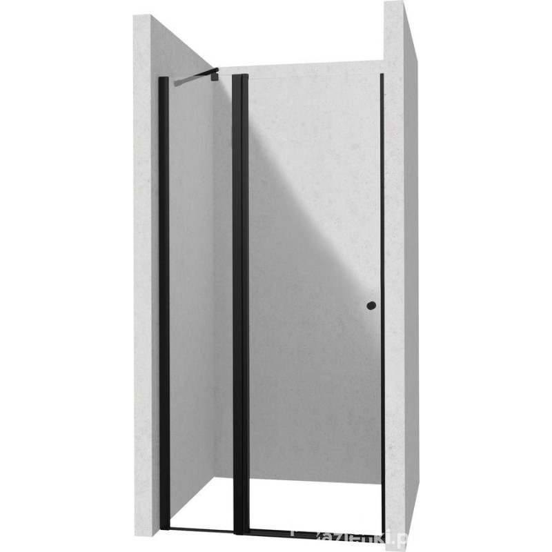 Drzwi prysznicowe 120cm uchylne Kerria plus Deante (KTSUN45P)