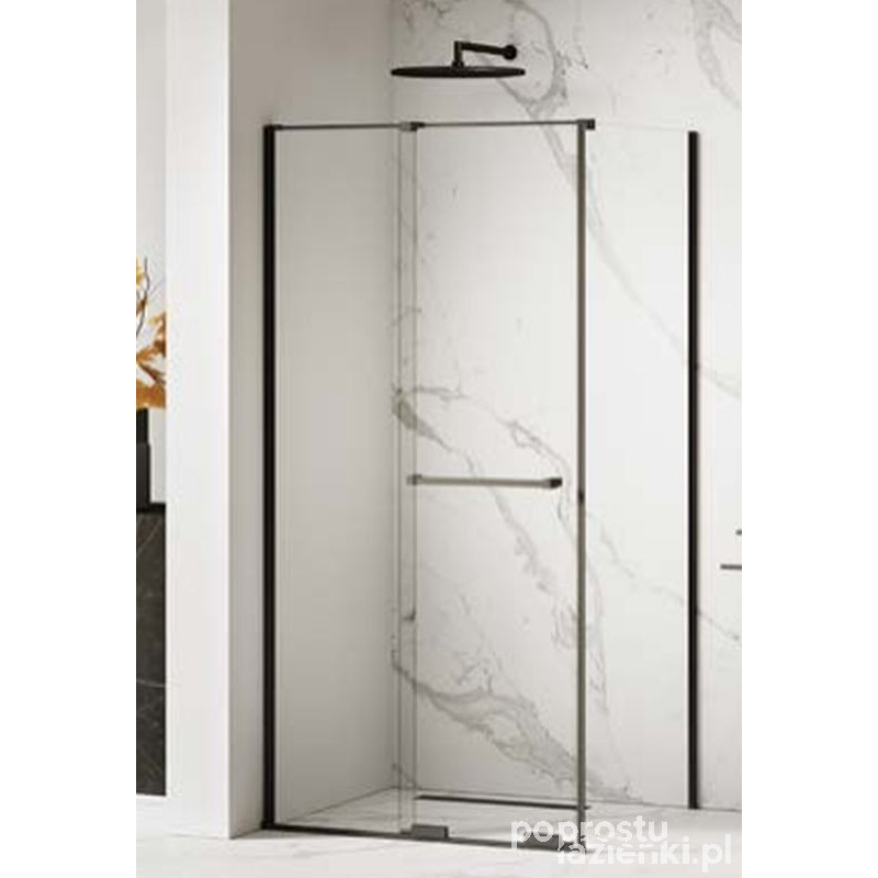 Kabina prostokątna 150x80 Smart Black New Trendy (EXK-6664)