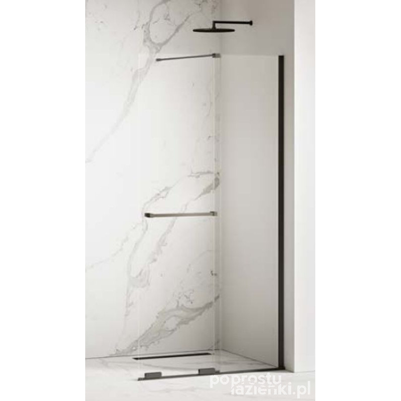 Kabina walk-in 90 Smart Black New Trendy (EXK-6675)