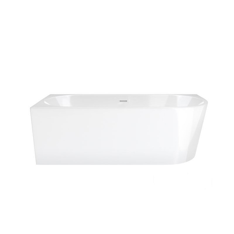 Wanna wolnostojąca 160 Intero lewa E-230L z wykończeniem białym Corsan (649377)