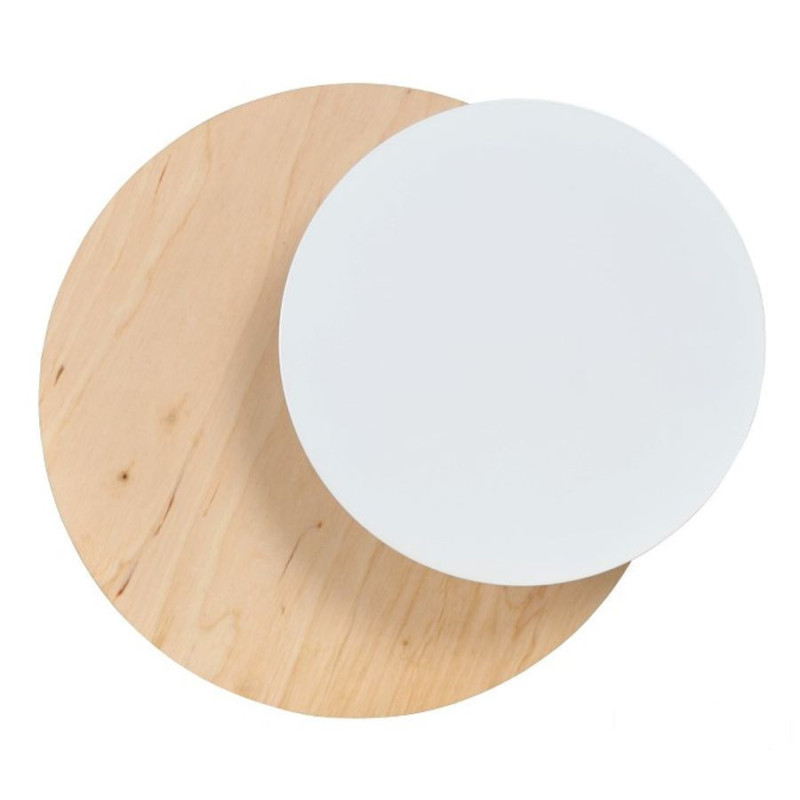 Kinkiet Circle 1b White Emibig (971/1)