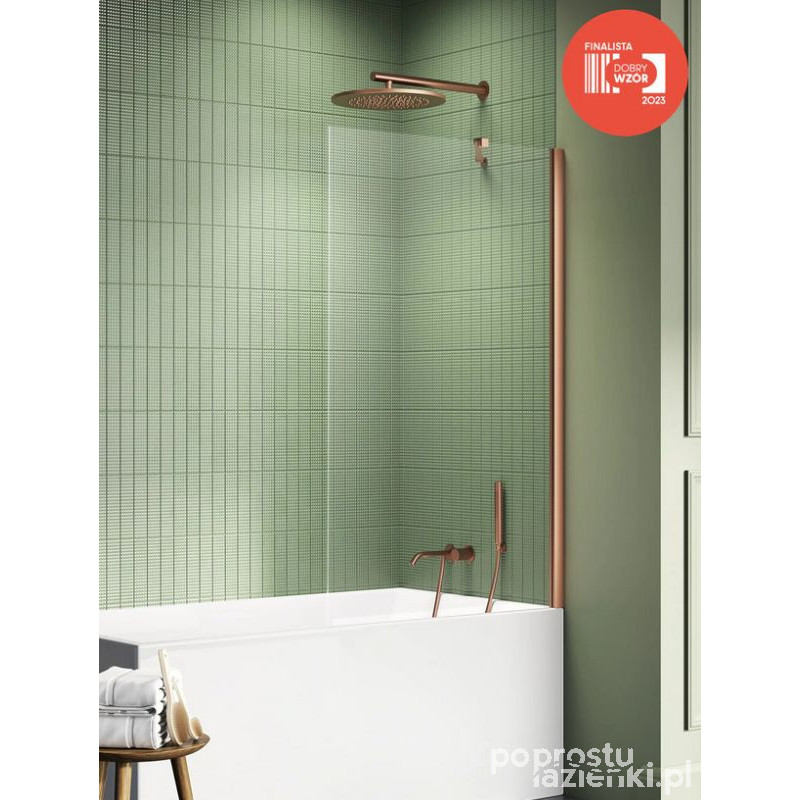 Parawan nawannowy 100 New Soleo Copper Brushed New Trendy (P-0136-WP)