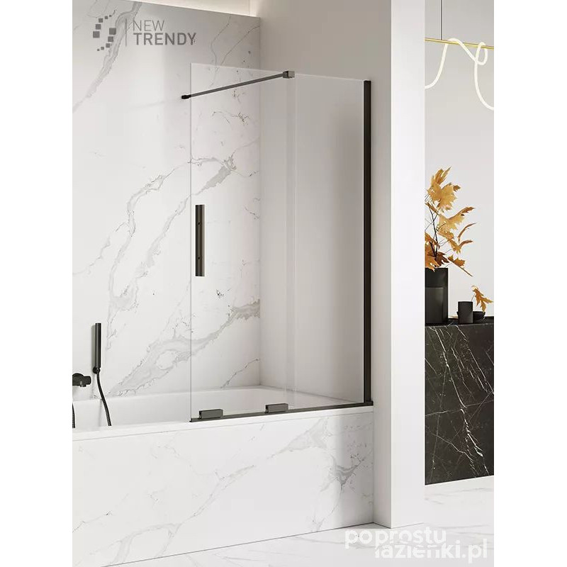 Parawan nawannowy 120 Smart Black New Trendy (EXK-4202-WU)
