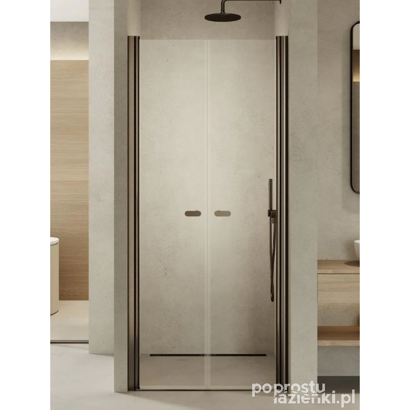 Drzwi wnękowe 100 New Soleo Gunmetal Brushed New Trendy (D-0535A)