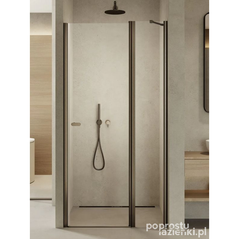 Drzwi wnękowe 100 New Soleo Gunmetal Brushed New Trendy (D-0561A)