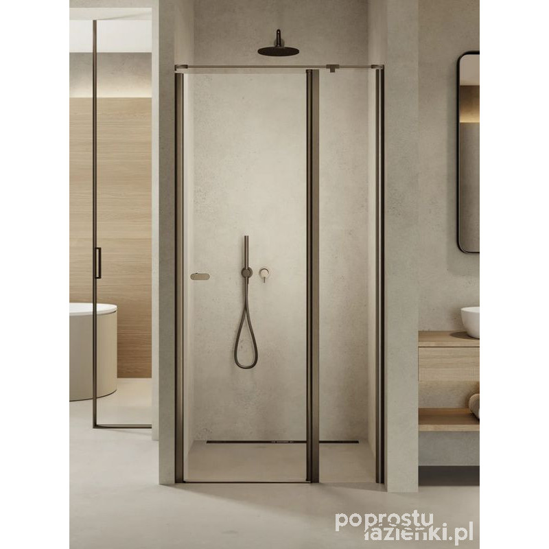 Drzwi wnękowe 100 New Soleo Gunmetal Brushed New Trendy (D-0561A-WP)