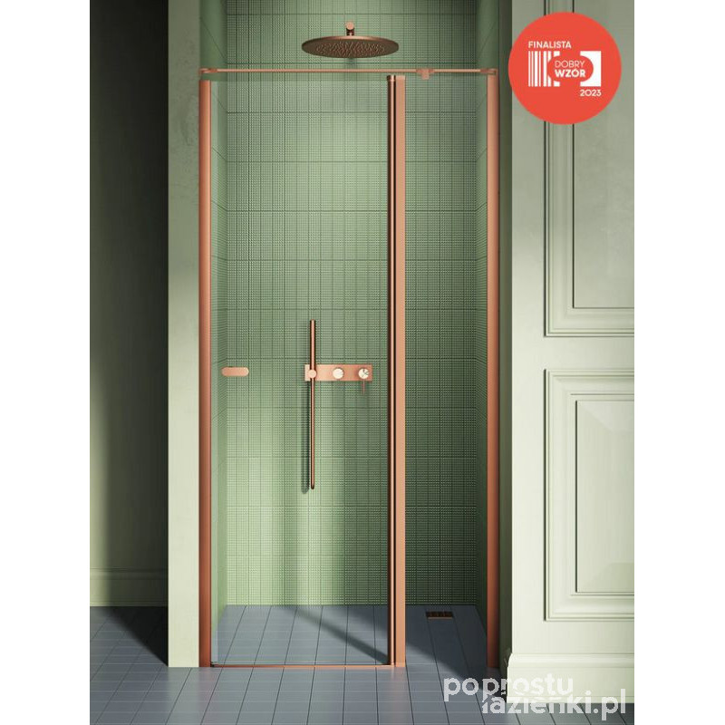 Drzwi wnękowe 110 New Soleo Copper Brushed New Trendy (D-0523A-WK)