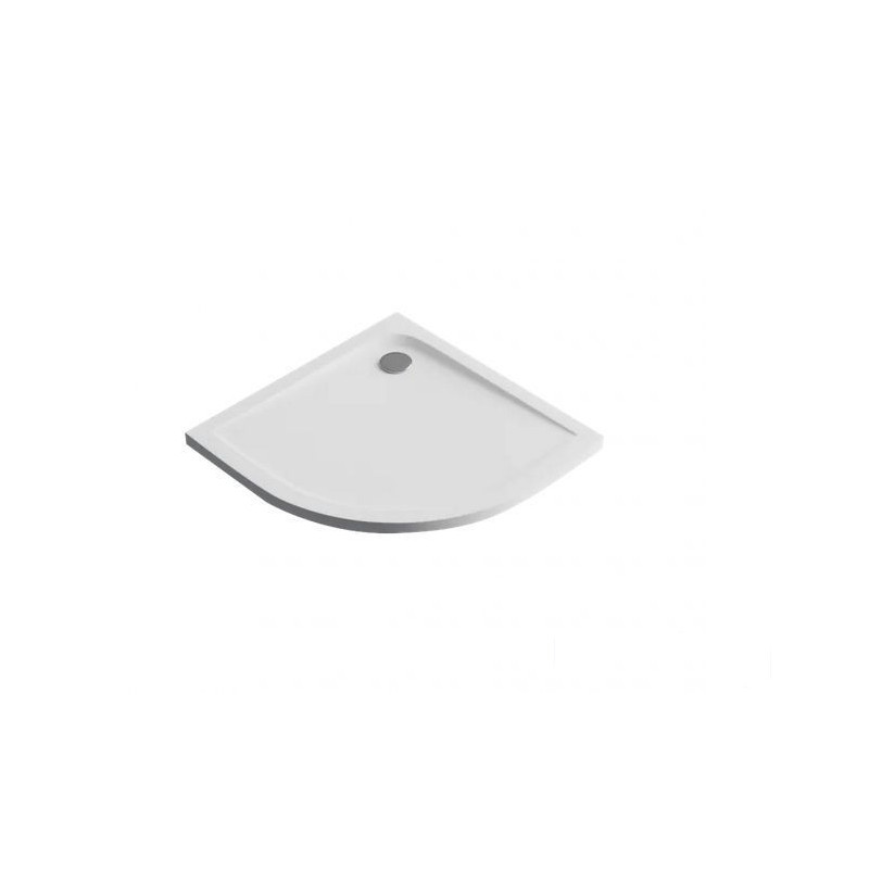 Brodzik półokrągły niski 90x90 Sense X Excellent (BREX.1404.090.090.WHN)