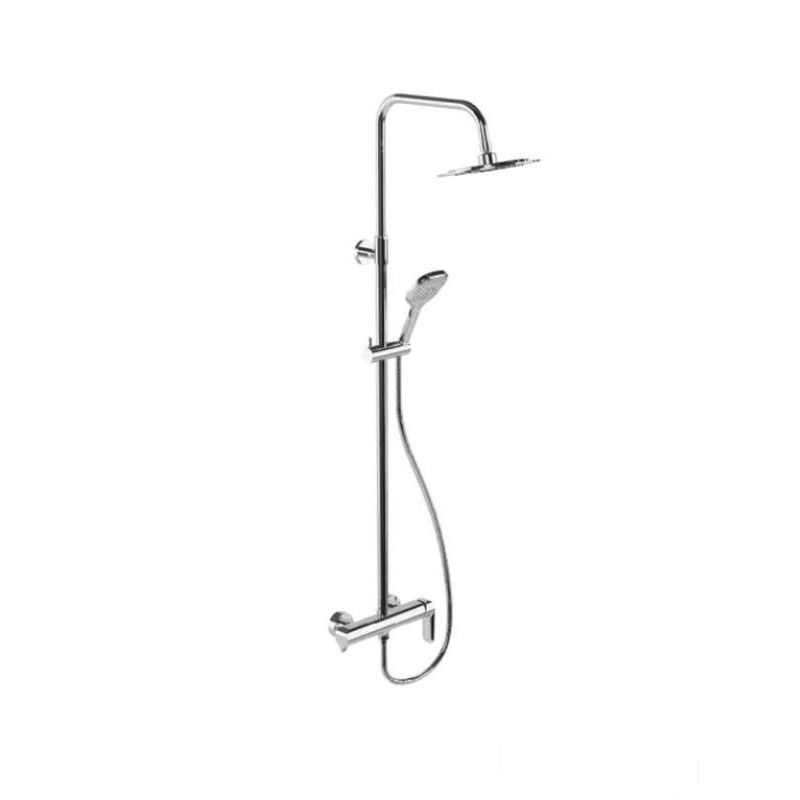Zestaw prysznicowy chrom Rain Clever 2.0 Excellent (AREX.4181CR)
