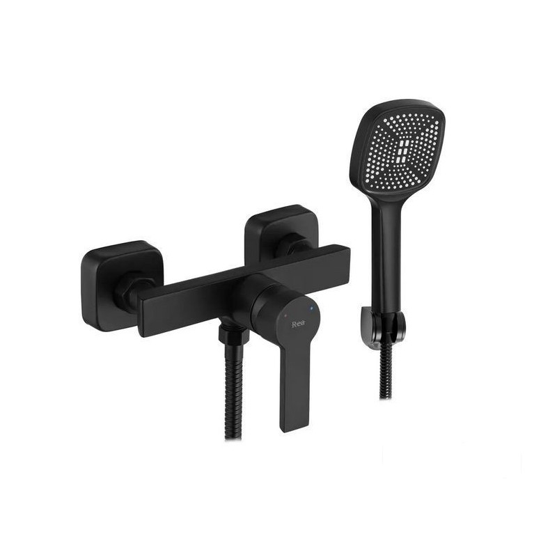 Bateria prysznicowa Argus czarna Rea (REA-B6406)